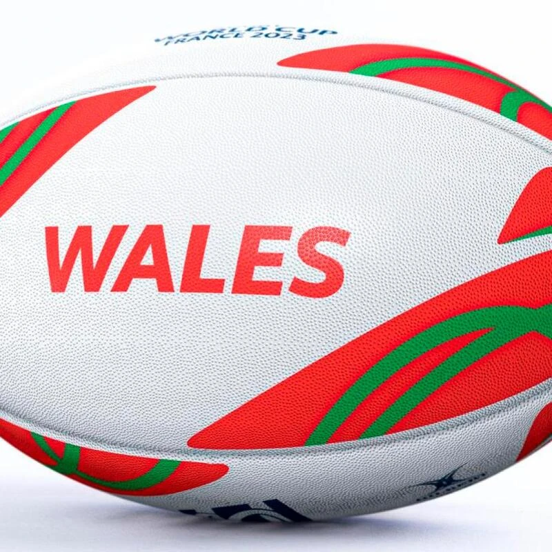 Ballon De Rugby Gilbert Coupe Du Monde 2023 Supporter Pays De Galles 2 Ballon De Rugby Gilbert Coupe Du Monde 2023 Supporter Pays De Galles – Image 2