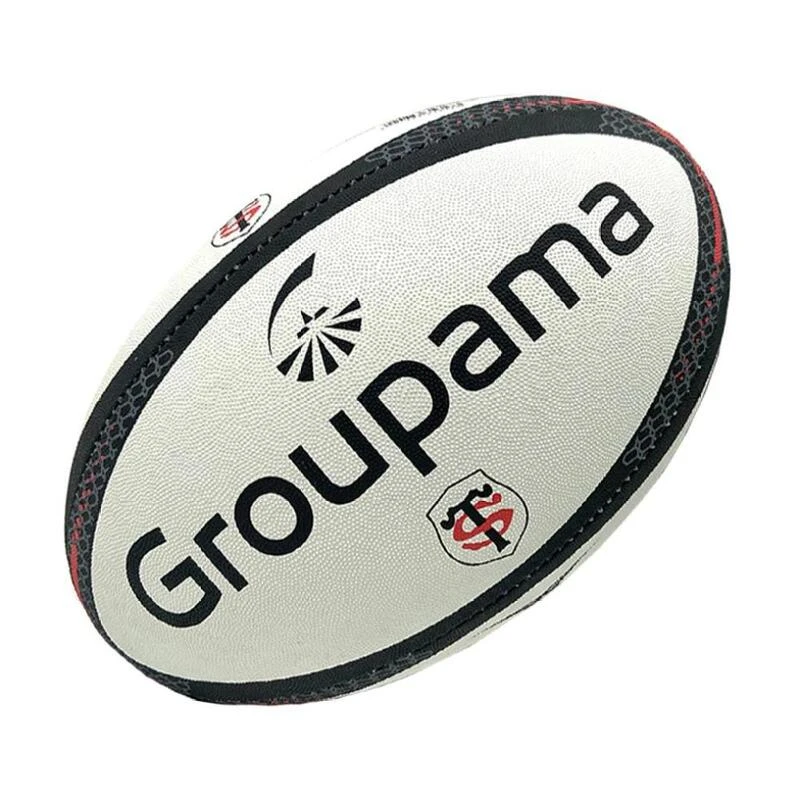 Ballon De Rugby Gilbert Du Stade Toulousain Groupama 2 Ballon De Rugby Gilbert Du Stade Toulousain Groupama – Image 2