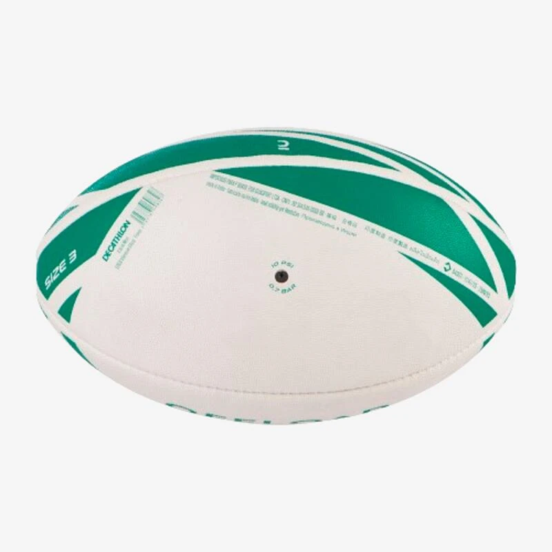 Ballon De Rugby - R100 Taille 3 Training Vert 2 Ballon De Rugby - R100 Taille 3 Training Vert – Image 2