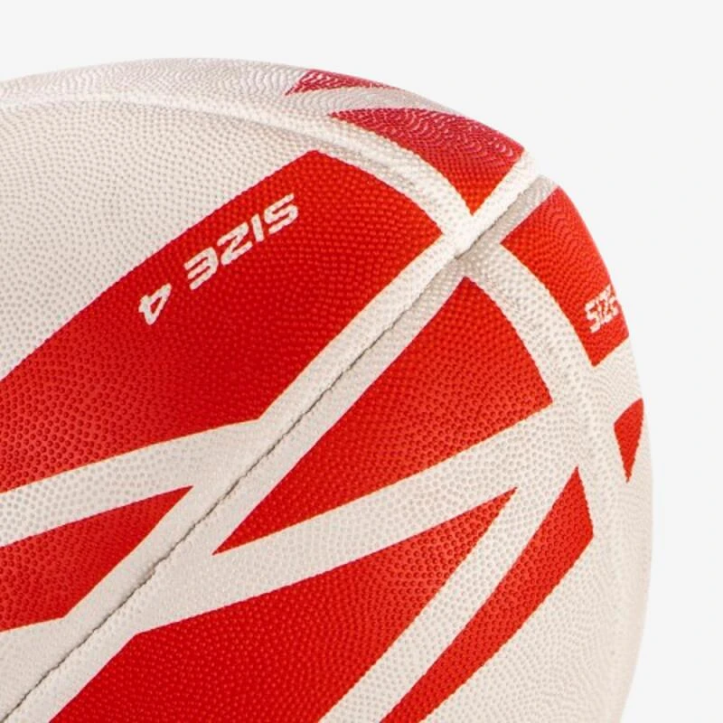 Ballon De Rugby Taille 4 - R100 Rouge 3 Ballon De Rugby Taille 4 - R100 Rouge – Image 3