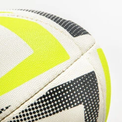 Ballon De Rugby Taille 4 - R500 Touch Wet Grip Blanc -Magasin De Sport De Rugby ballon de rugby taille 4 r500 touch wet grip blanc 3