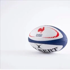 Ballon De Rugby Taille 5 - Gilbert Replica France Blanc Bleu Rouge -Magasin De Sport De Rugby ballon de rugby taille 5 gilbert replica france blanc bleu rouge 2