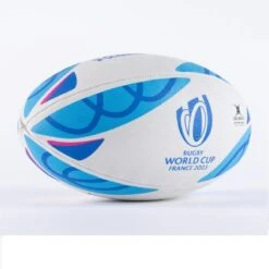 Ballon De Rugby Taille 5 - Gilbert Rwc2023 Supporter Blanc Bleu -Magasin De Sport De Rugby ballon de rugby taille 5 gilbert rwc2023 supporter blanc bleu 2