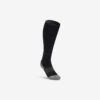 Chaussettes Hautes De Rugby Enfant R500 Noir