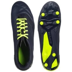 Chaussures De Rugby Moulée Terrains Secs Density R100 FG Bleue Jaune 9 Chaussures De Rugby Moulée Terrains Secs Density R100 FG Bleue Jaune -Magasin De Sport De Rugby chaussures de rugby moulee terrains secs density r100 fg bleue jaune 2