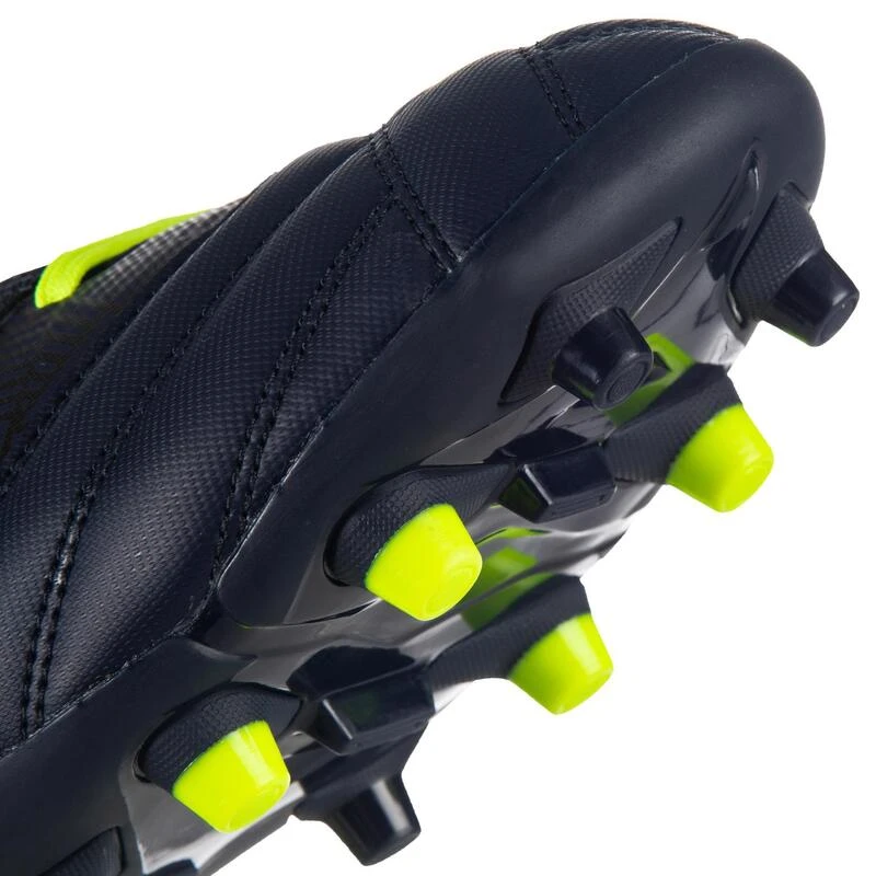 Chaussures De Rugby Moulée Terrains Secs Density R100 FG Bleue Jaune 5 Chaussures De Rugby Moulée Terrains Secs Density R100 FG Bleue Jaune – Image 5