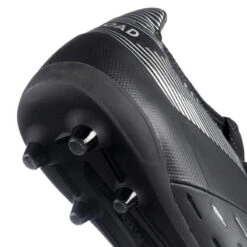 Chaussures De Rugby Moulées Terrain Sec Homme - RUGBY ADVANCE 500 FG Noir Gris -Magasin De Sport De Rugby chaussures de rugby moulees terrain sec homme rugby advance 500 fg noir gris 6