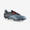 Chaussures De Rugby Terrain Gras Homme - ADVANCE R500 SG HYBRID Gris Orange