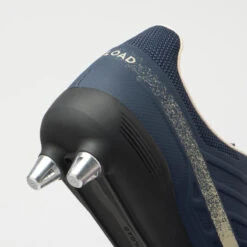 Chaussures De Rugby Vissées Homme - IMPACT R500 SG8 Bleu Marine Beige -Magasin De Sport De Rugby chaussures de rugby vissees homme impact r500 sg8 bleu marine beige 3