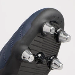 Chaussures De Rugby Vissées Homme - IMPACT R500 SG8 Bleu Marine Beige -Magasin De Sport De Rugby chaussures de rugby vissees homme impact r500 sg8 bleu marine beige 4