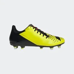 ADIDAS Chaussures De Rugby Vissées Hybride Terrain Gras Adulte - MALICE SG Jaune Noir 10 ADIDAS Chaussures De Rugby Vissées Hybride Terrain Gras Adulte - MALICE SG Jaune Noir -Magasin De Sport De Rugby chaussures de rugby vissees hybride terrain gras adulte malice sg jaune noir 2