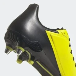 ADIDAS Chaussures De Rugby Vissées Hybride Terrain Gras Adulte - MALICE SG Jaune Noir 15 ADIDAS Chaussures De Rugby Vissées Hybride Terrain Gras Adulte - MALICE SG Jaune Noir -Magasin De Sport De Rugby chaussures de rugby vissees hybride terrain gras adulte malice sg jaune noir 7