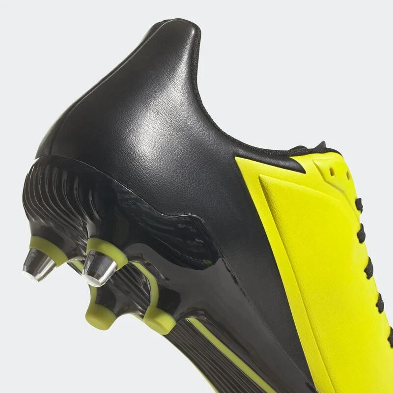 ADIDAS Chaussures De Rugby Vissées Hybride Terrain Gras Adulte - MALICE SG Jaune Noir 8 ADIDAS Chaussures De Rugby Vissées Hybride Terrain Gras Adulte - MALICE SG Jaune Noir – Image 8