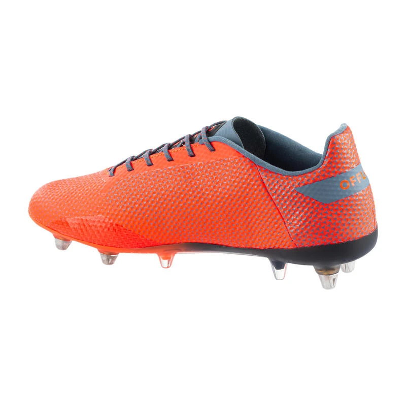 Chaussures De Rugby Vissées Terrain Gras Homme - SCORE R900 HYBRID Orange 9 Chaussures De Rugby Vissées Terrain Gras Homme - SCORE R900 HYBRID Orange – Image 9