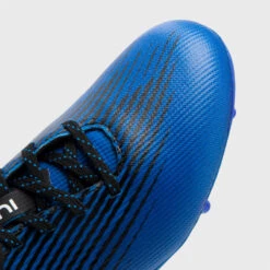 CRAMPONS DE RUGBY MOULÉES TERRAIN SEC HOMME/FEMME - SCORE R500 FG BLEU NOIR -Magasin De Sport De Rugby crampons de rugby moulees terrain sec hommefemme score r500 fg bleu noir 4