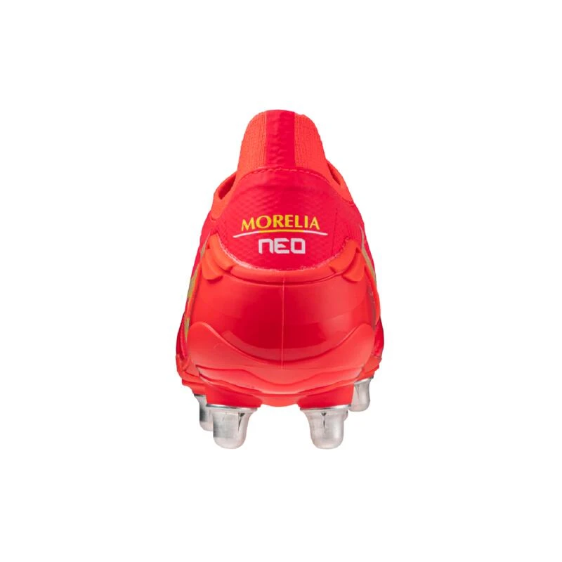 CRAMPONS MIZUNO MORELIA NEO IV BETA ELITE SI Rugby Rouge 4 CRAMPONS MIZUNO MORELIA NEO IV BETA ELITE SI Rugby Rouge – Image 4