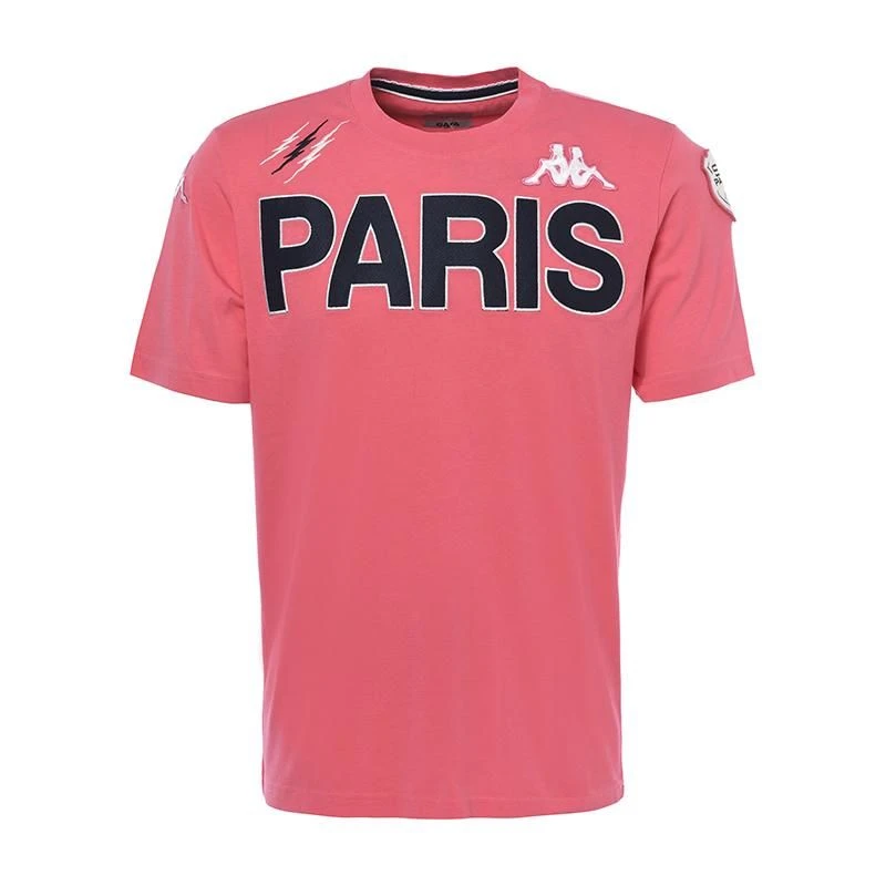 Kappa T-shirt Manches Courtes De Rugby Eroi Stade Francais Paris 1 Kappa T-shirt Manches Courtes De Rugby Eroi Stade Francais Paris