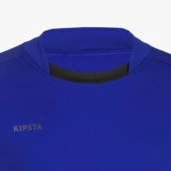 Maillot Manches Courtes De Rugby Enfant - R100 Bleu -Magasin De Sport De Rugby maillot manches courtes de rugby enfant r100 bleu 2