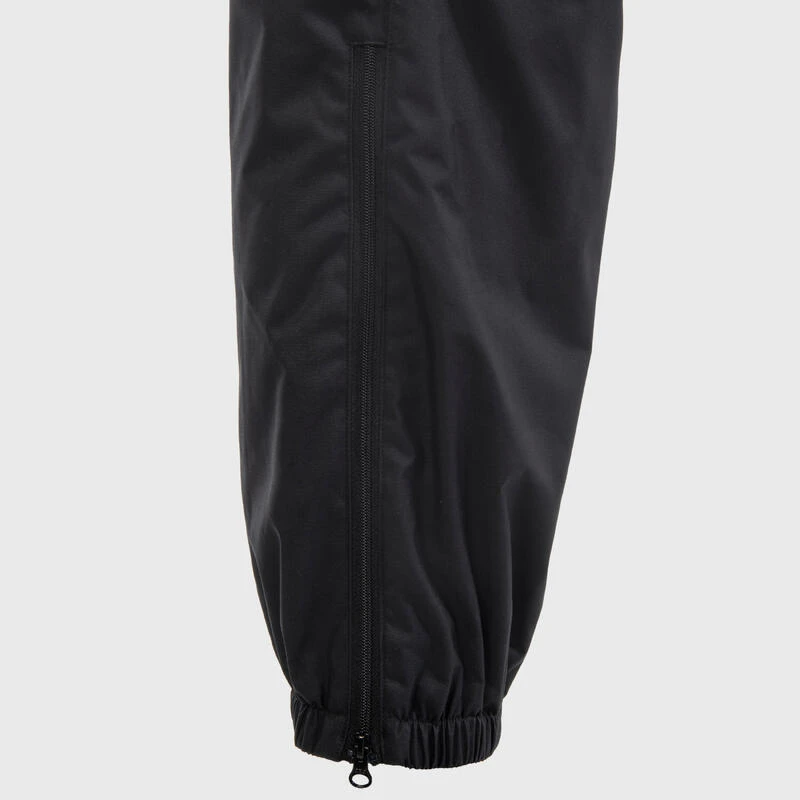 PANTALON DE PLUIE IMPERMÉABLE DE RUGBY ADULTE - R500 NOIR 3 PANTALON DE PLUIE IMPERMÉABLE DE RUGBY ADULTE - R500 NOIR – Image 3