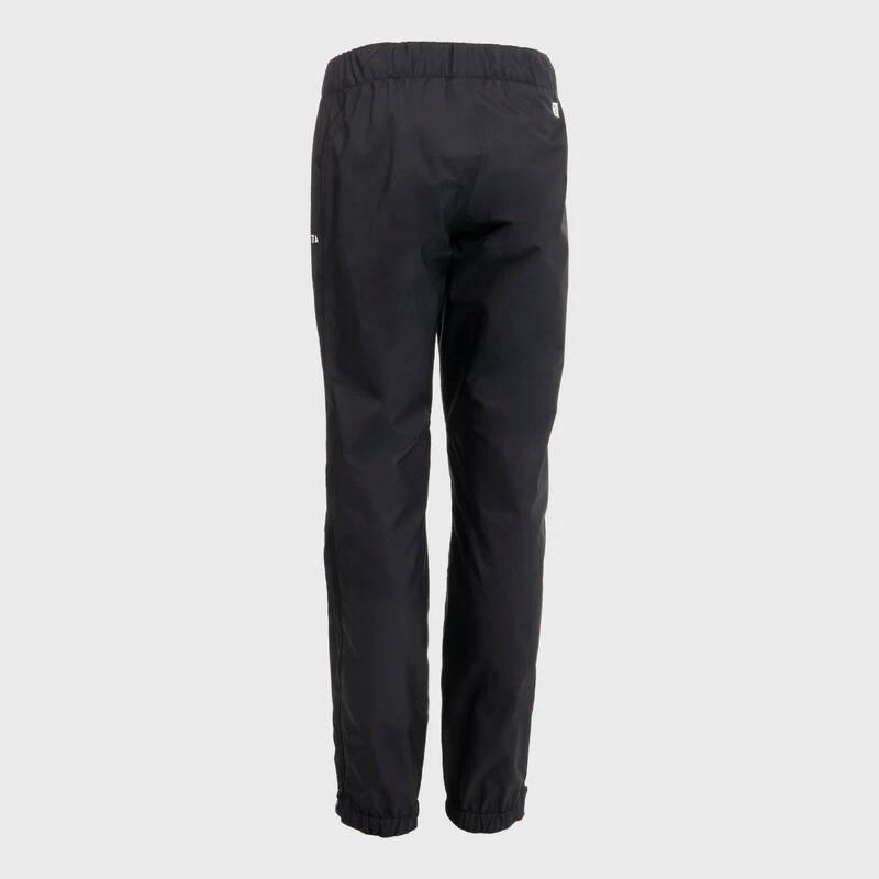 Pantalon De Pluie Imperméable Rugby Enfant - R500 Noir 2 Pantalon De Pluie Imperméable Rugby Enfant - R500 Noir – Image 2