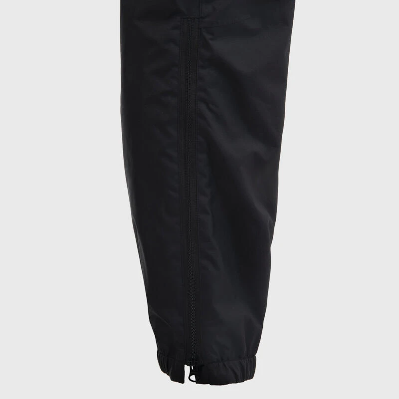 Pantalon De Pluie Imperméable Rugby Enfant - R500 Noir 3 Pantalon De Pluie Imperméable Rugby Enfant - R500 Noir – Image 3