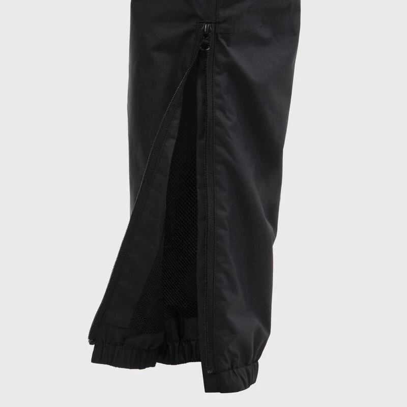 Pantalon De Pluie Imperméable Rugby Enfant - R500 Noir 4 Pantalon De Pluie Imperméable Rugby Enfant - R500 Noir – Image 4