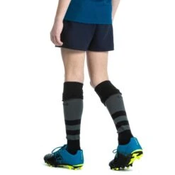 Short De Rugby Avec Poches Enfant - R100 Bleu -Magasin De Sport De Rugby short de rugby avec poches enfant r100 bleu 6