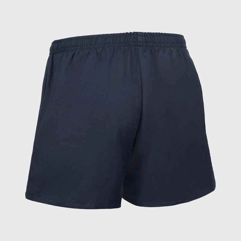 Short Rugby Adulte Avec Poches R100 Bleu 2 Short Rugby Adulte Avec Poches R100 Bleu – Image 2