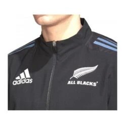 VESTE DE PRÉSENTATION RUGBY ALL BLACKS PRIMEBLUE - ADIDAS -Magasin De Sport De Rugby veste de presentation rugby all blacks primeblue adidas 3